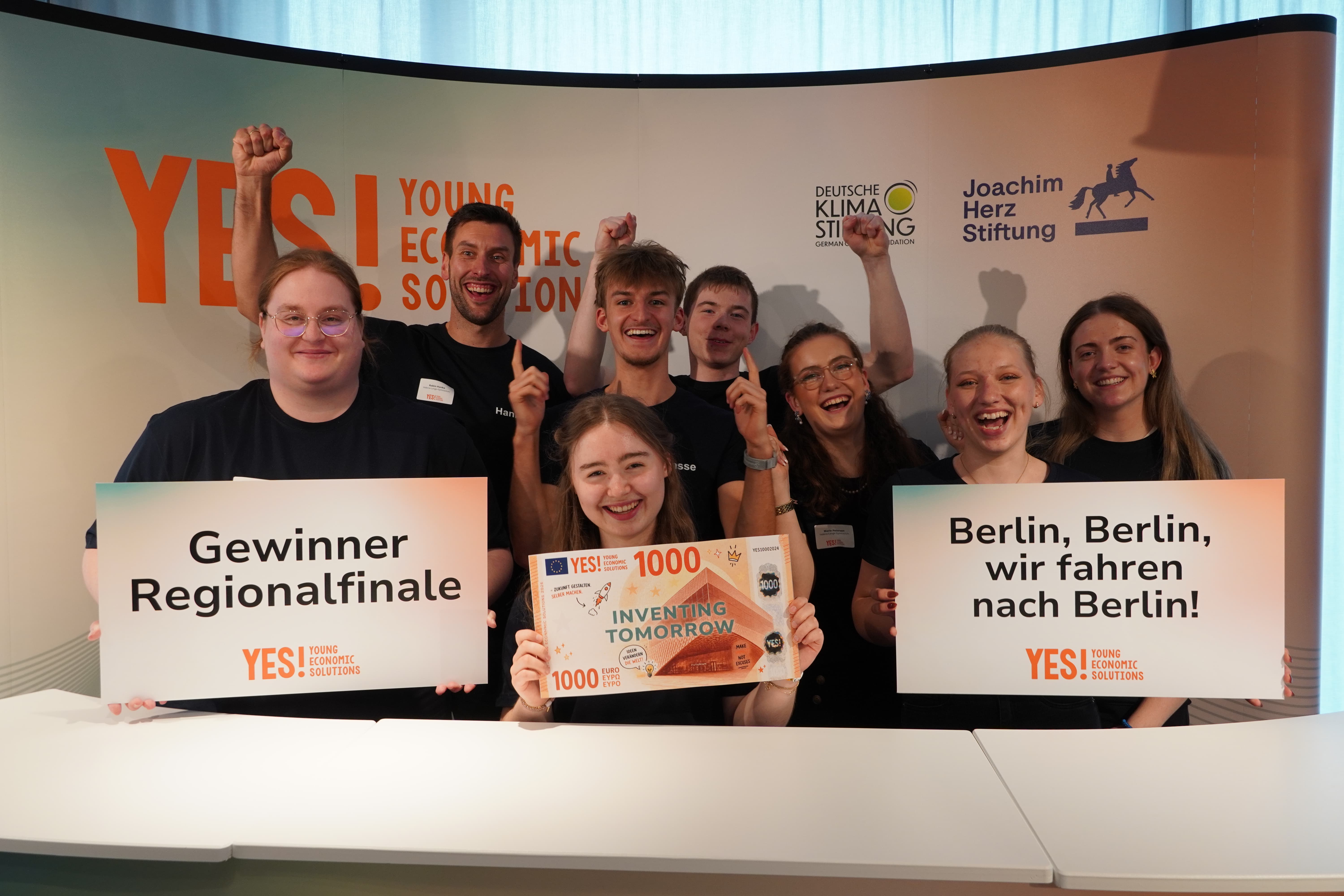 Regionalfinale Nord Gewinner Helene-Lange-Gymnasium Rendsburg