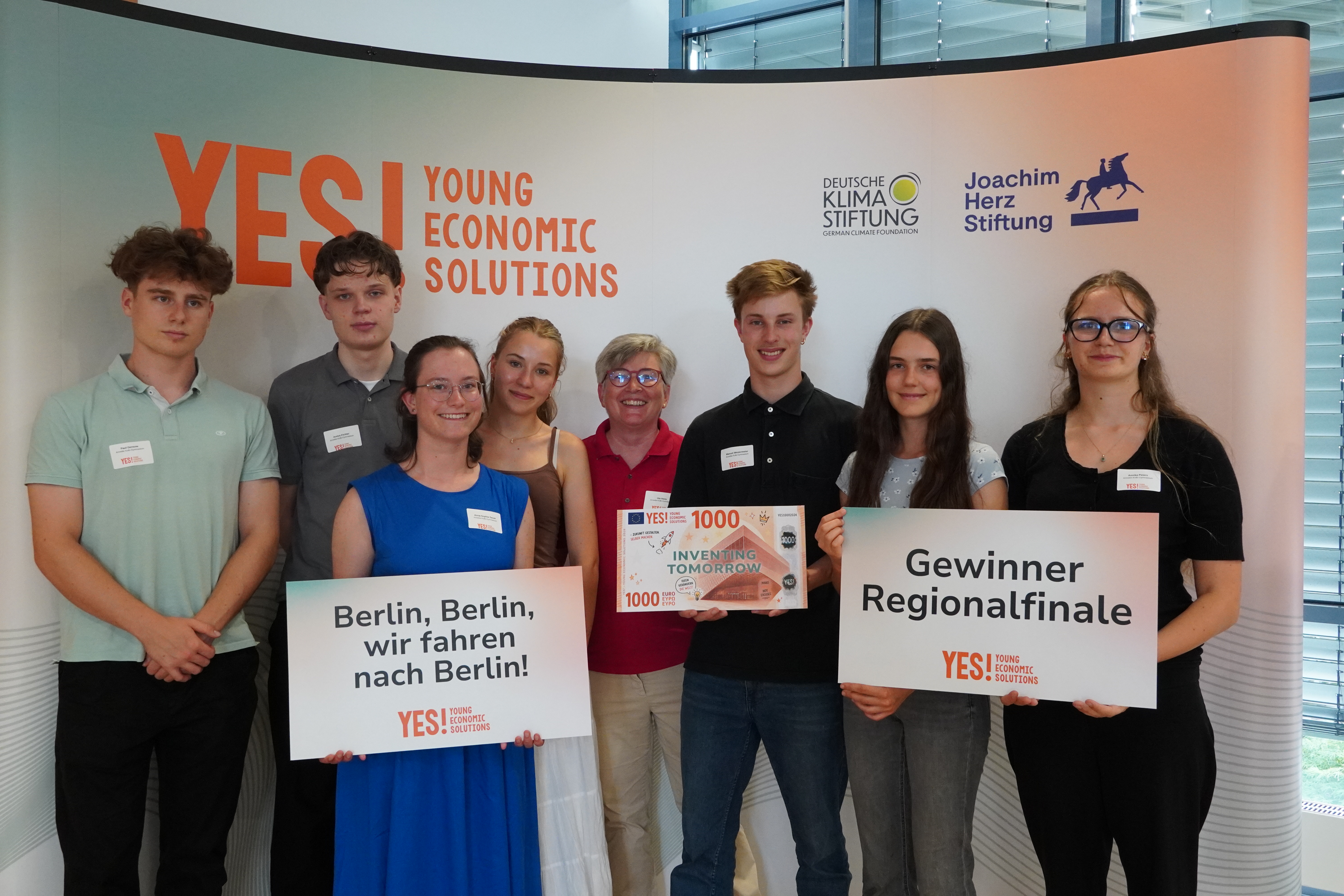 Regionalfinale Süd-West Gewinner Annette-Kolb-Gymnasium
